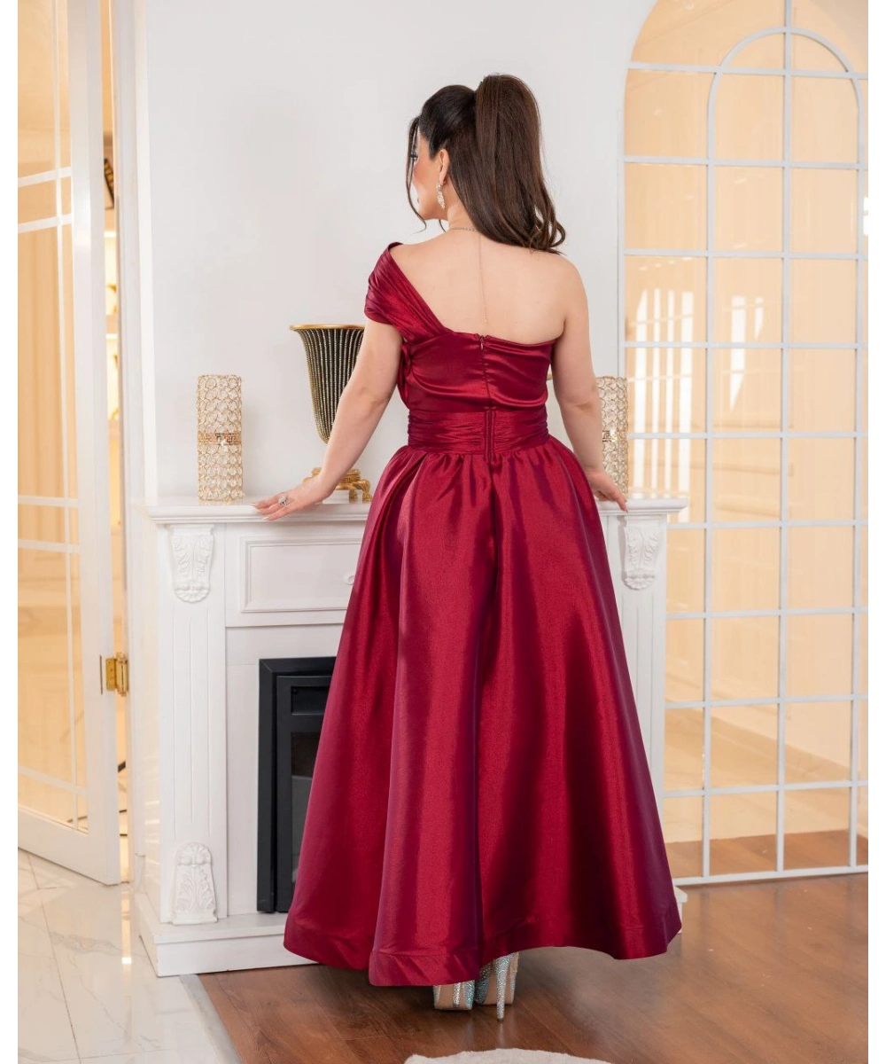 Royal Tek Omuz Drapeli Abiye