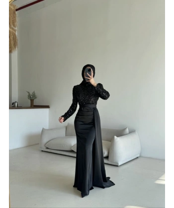 Amber Abiye Elbise