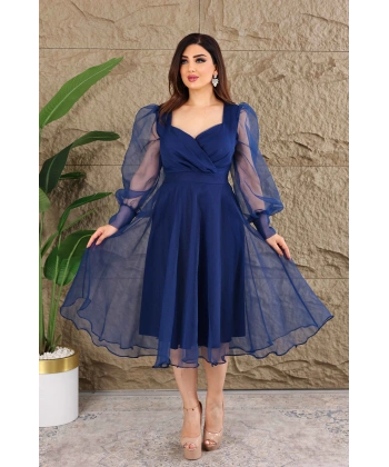 Dalya Tül Dekolteli Tasarım Abiyemiz