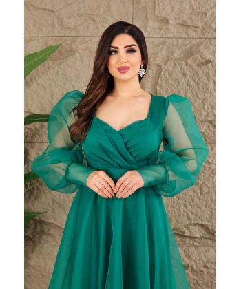 Dalya Tül Dekolteli Tasarım Abiyemiz