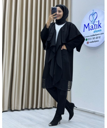 İki İplik Trikoton Fileli Takım