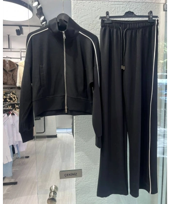 Oysho Biyeli Detay Çift Fermuarlı İkili Takım