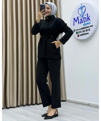 Oysho Kaşe Yelek Üçlü Takım