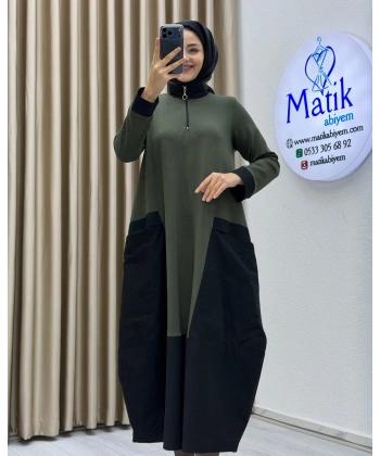 Oysho Paraşüt Cepli Elbise