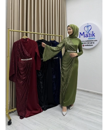 Payet Garnili Zara Saten Abiye