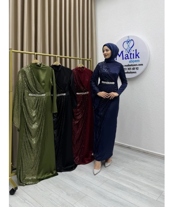 Payet Garnili Zara Saten Abiye