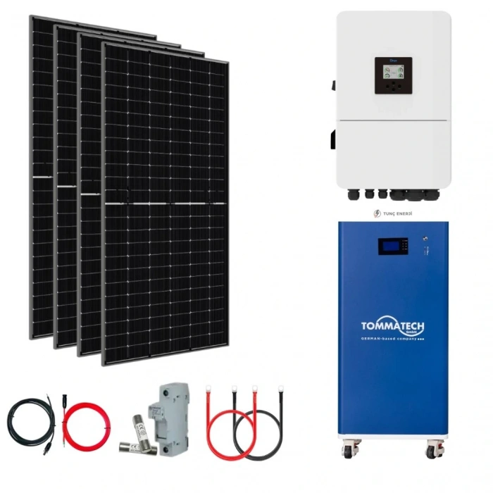 12 KW TRİFAZE HİBRİT VİLLA SOLAR PAKET