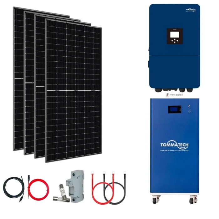 15 KW TRİFAZE HİBRİT VİLLA SOLAR PAKET