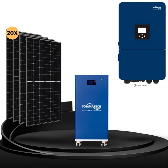 15KW Tommatech Trifaze Hibrit Paket