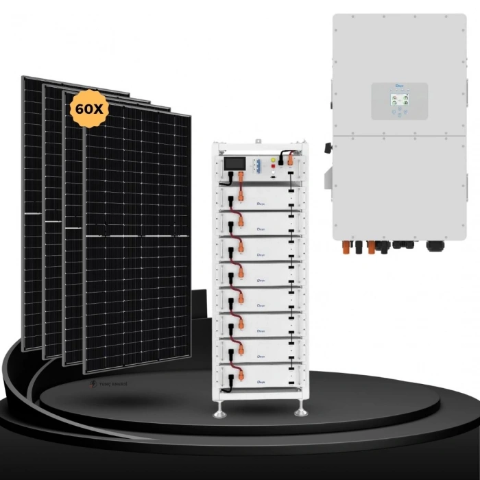 30KW Deye Trifaze Hibrit Paket