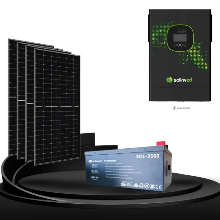 5KW Solinved Hazır Solar Paket Lityum