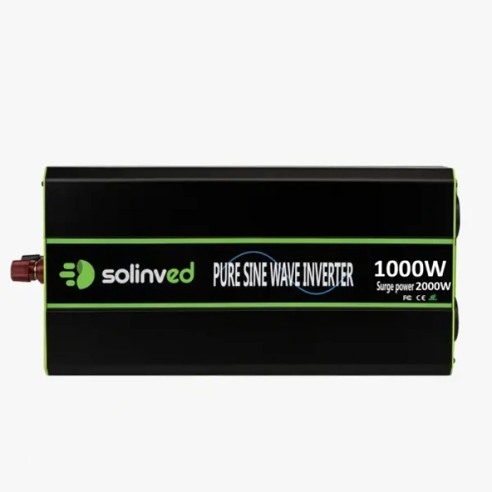 Solinved 1000W Tam Sinüs İnverter 12V