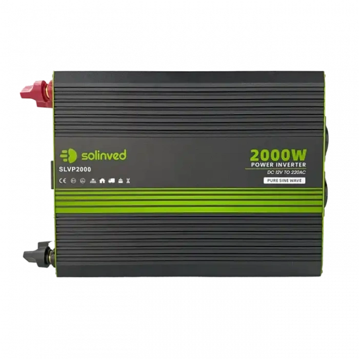 Solinved 2000W Tam Sinüs İnverter 12V