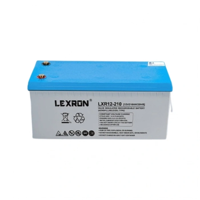 Lexron 12V 210Ah Nano Karbon Jel Akü