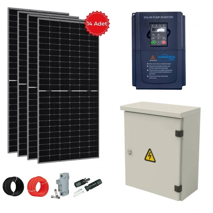 5.5HP-4KW 3 FAZ / 400V Pompa İçin Sulama Paketi