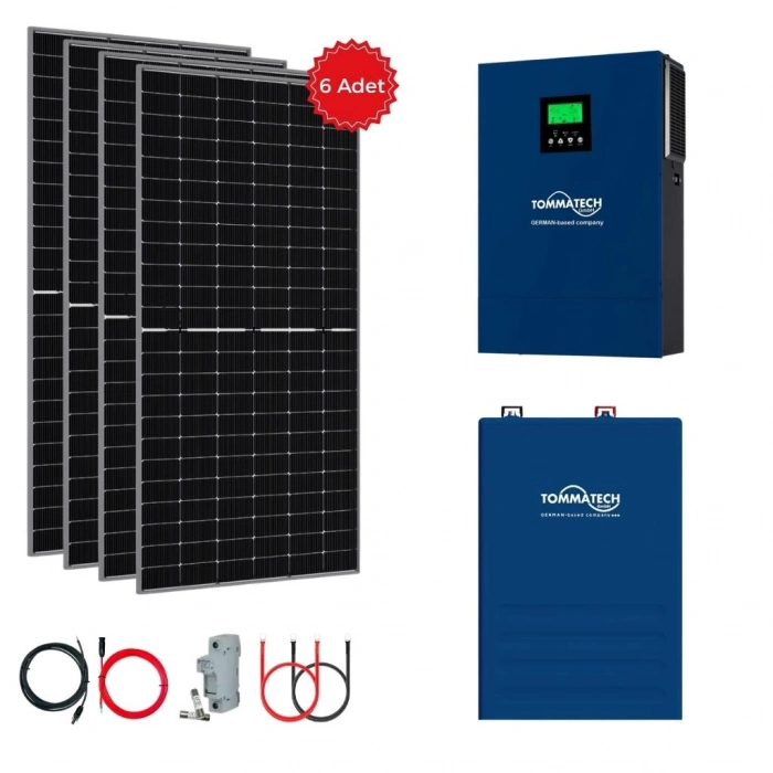 Tommatech 8 kW S Hazır Solar Paket