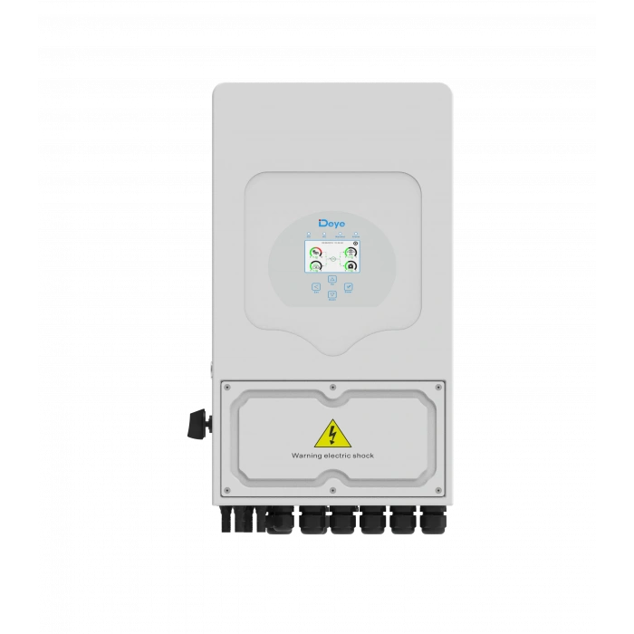 Deye 10 kW Monofaze LV Hibrit İnverter (Dahili Wifi ve Limiter)