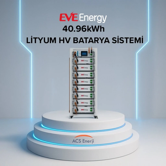 EVE 40.96 kWh HV (Yüksek Voltaj) Lityum Batarya