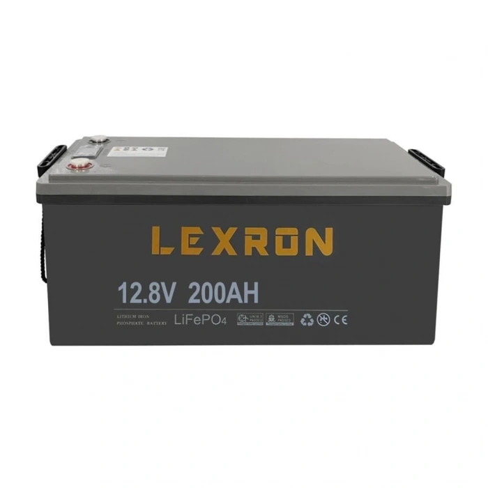 Lexron 12.8V 200Ah Lityum Batarya