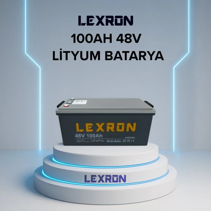 Lexron 48V 100AH Lityum Batarya