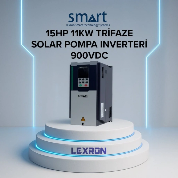 Smart 15 HP 11 kW Trifaze Solar Pompa İnverteri