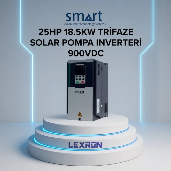 Smart 25 HP 18.5 kW Trifaze Solar Pompa İnverteri