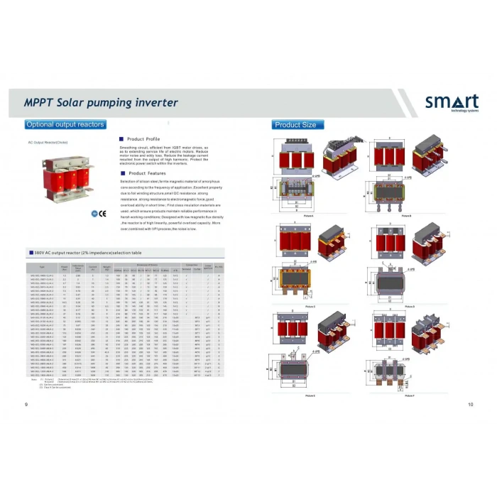 Smart 50 HP 38 kW Trifaze Solar Pompa İnverteri