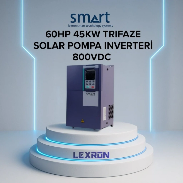 Smart 60 HP 45 kW Trifaze Solar Pompa İnverteri