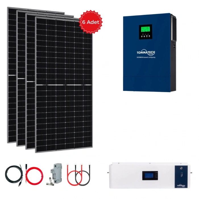 Tommatech 8 kW S Hazır Solar Paket