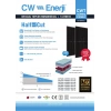 CW Enerji 600Wp 144TNB M10 Topcon Güneş Paneli