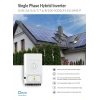 Deye 8 kW Monofaze LV Hibrit İnverter (Dahili Wifi ve Limiter)