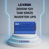 Lexron 12V 2000W Tam Sinüs UPS İnverter