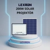 Lexron 200 W Solar Projektör