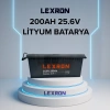 Lexron 25.6V 200Ah Lityum Batarya