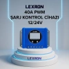 Lexron 40A PWM Şarj Kontrol Cihazı