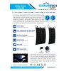 TommaTech 110Wp Flexible (Esnek) Güneş Paneli