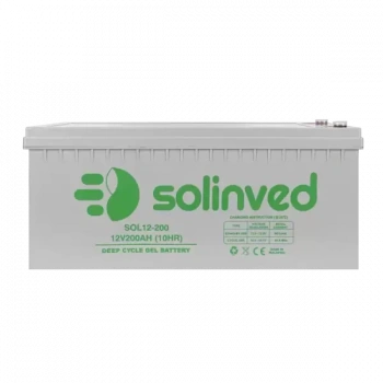 Solinved 12v 200Ah Jel Akü