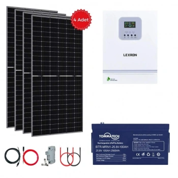 Lexron 3 kW Hazır Solar Paket