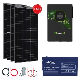 Solinved 3.6 kW L Hazır Solar Paket