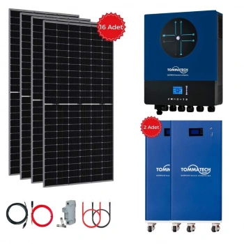 Tommatech 11 kW XL Hazır Solar Paket