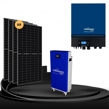 7.2Kw Tommatech Hazır Solar Paket Lityum