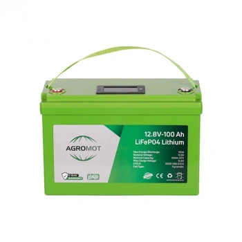 Agromot 12.8V 100AH Lityum Akü