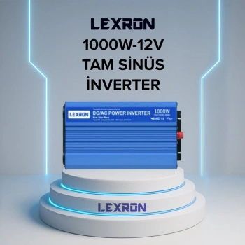 Lexron 1000W-12V Tam Sinüs İnverter