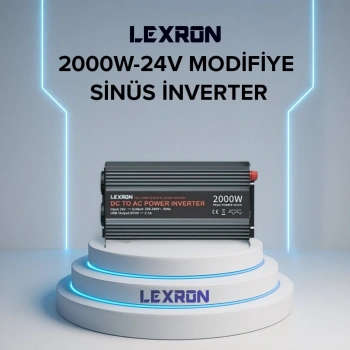 Lexron 2000W-24V Modifiye Sinüs İnverter