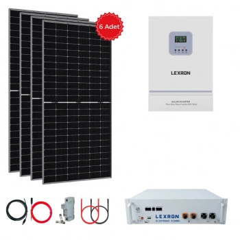 Lexron 6.2 kW L Hazır Solar Paket