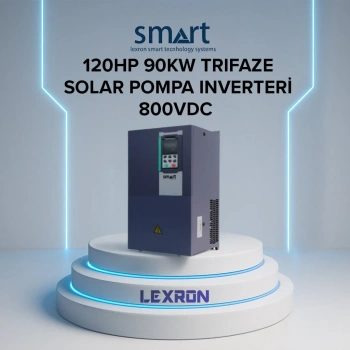 Smart 120 HP 90 kW Trifaze Solar Pompa İnverteri