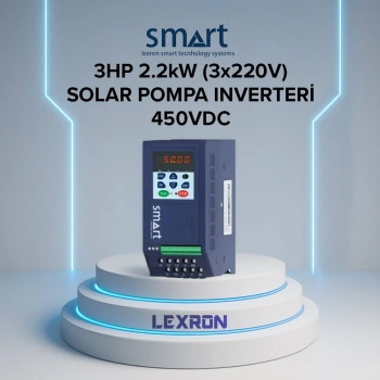Smart 3 HP 2.2 kW (3x220V) Solar Pompa İnverteri