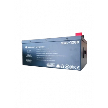 Solinved 12.8 V 100Ah LiFePO4 Lityum Akü