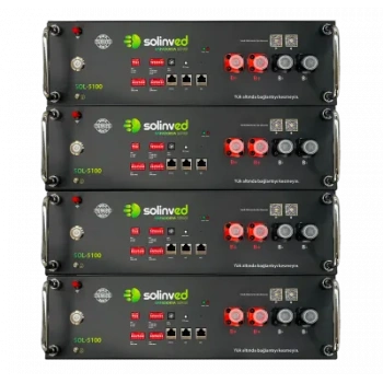 Solinved 5,1 KWh 51,2V 100Ah HV Kapadokya Serisi Lityum Akü