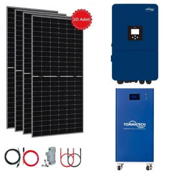 Tommatech 15 kW Hibrit Solar Paket